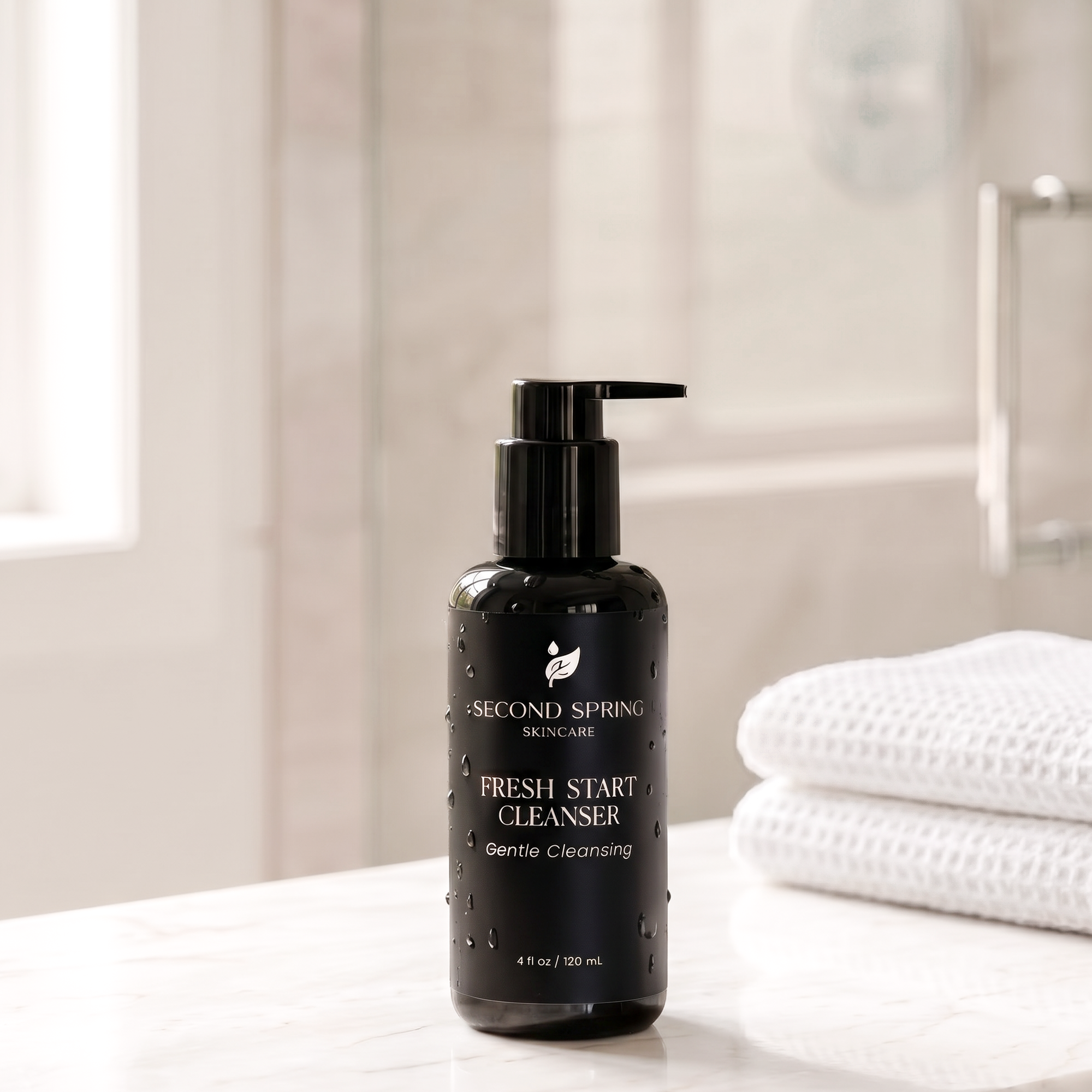 Lifestyle image of Second Spring Fresh Start Cleanser